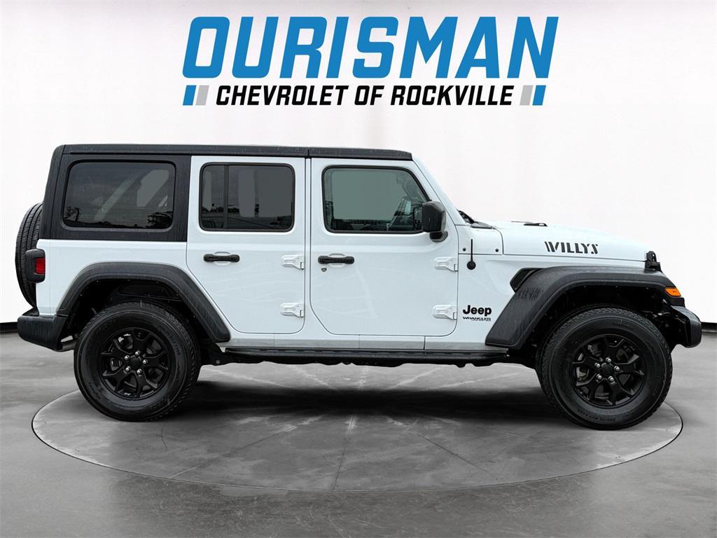 used 2022 Jeep Wrangler Unlimited car, priced at $27,800