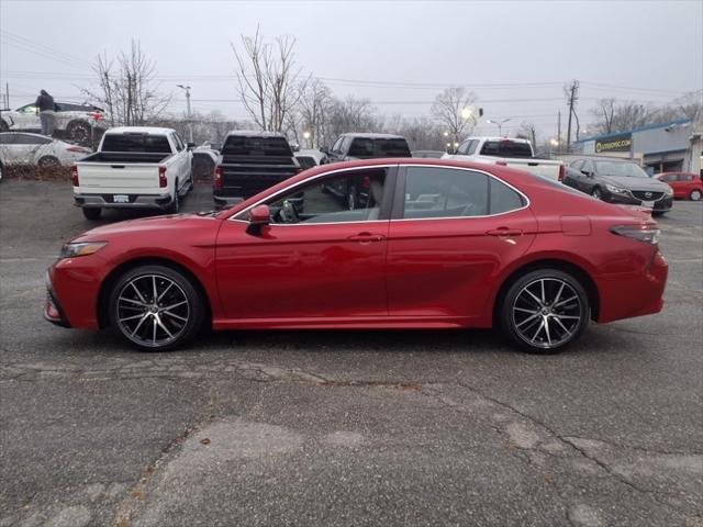 used 2021 Toyota Camry car, priced at $21,400