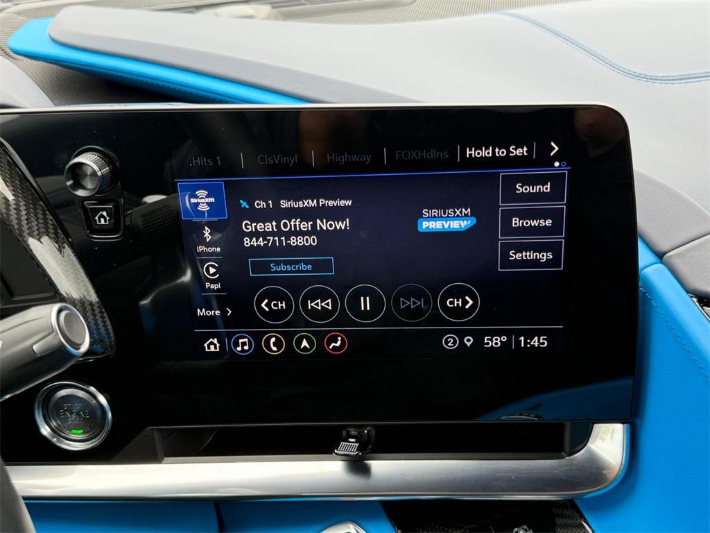 used 2021 Chevrolet Corvette car, priced at $63,750