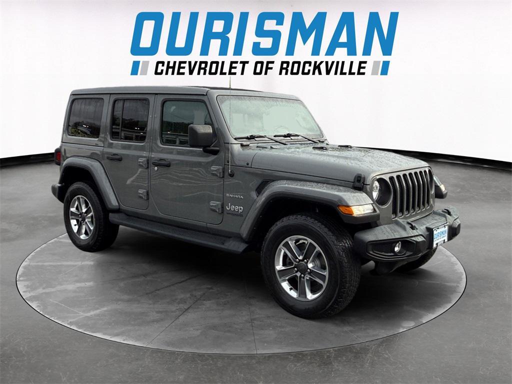 used 2021 Jeep Wrangler Unlimited car, priced at $29,750