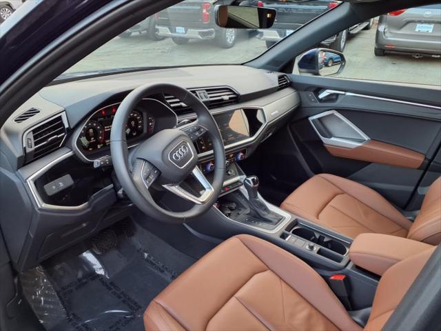 used 2024 Audi Q3 car, priced at $37,200