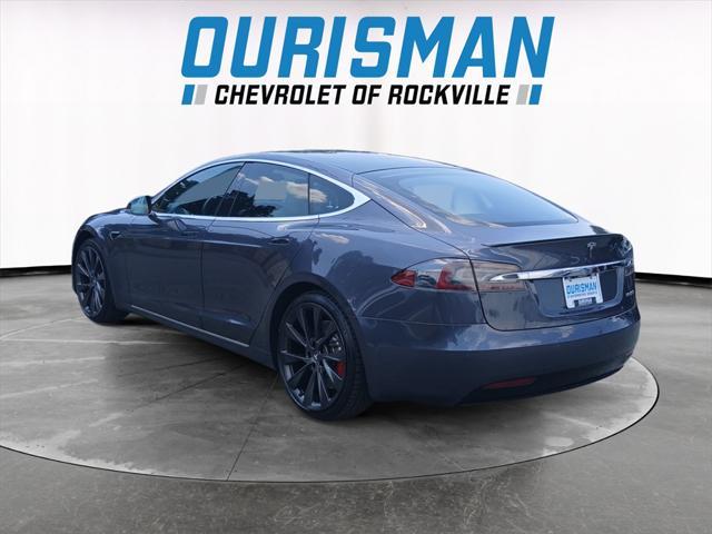 used 2021 Tesla Model S car, priced at $34,500