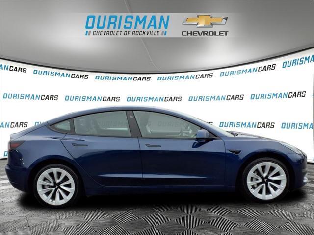 used 2022 Tesla Model 3 car, priced at $24,100