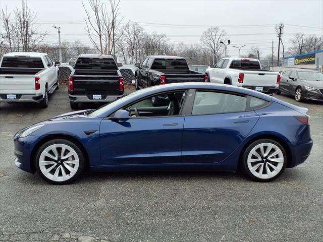 used 2022 Tesla Model 3 car, priced at $24,100