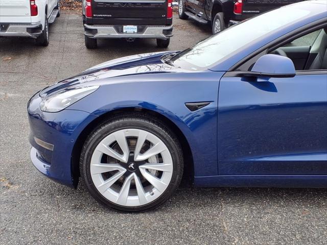 used 2022 Tesla Model 3 car, priced at $24,100