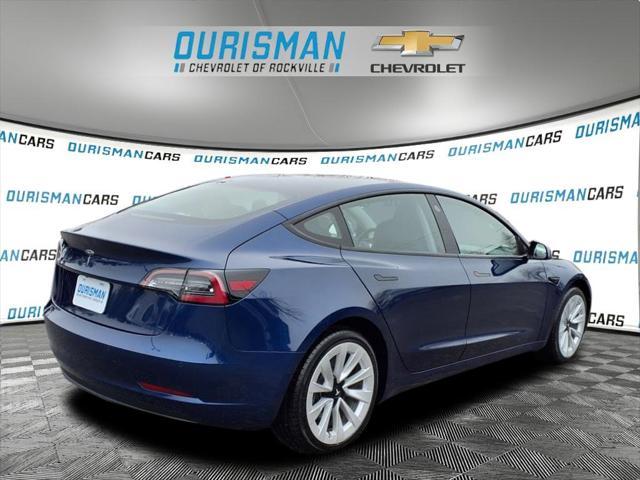 used 2022 Tesla Model 3 car, priced at $24,100