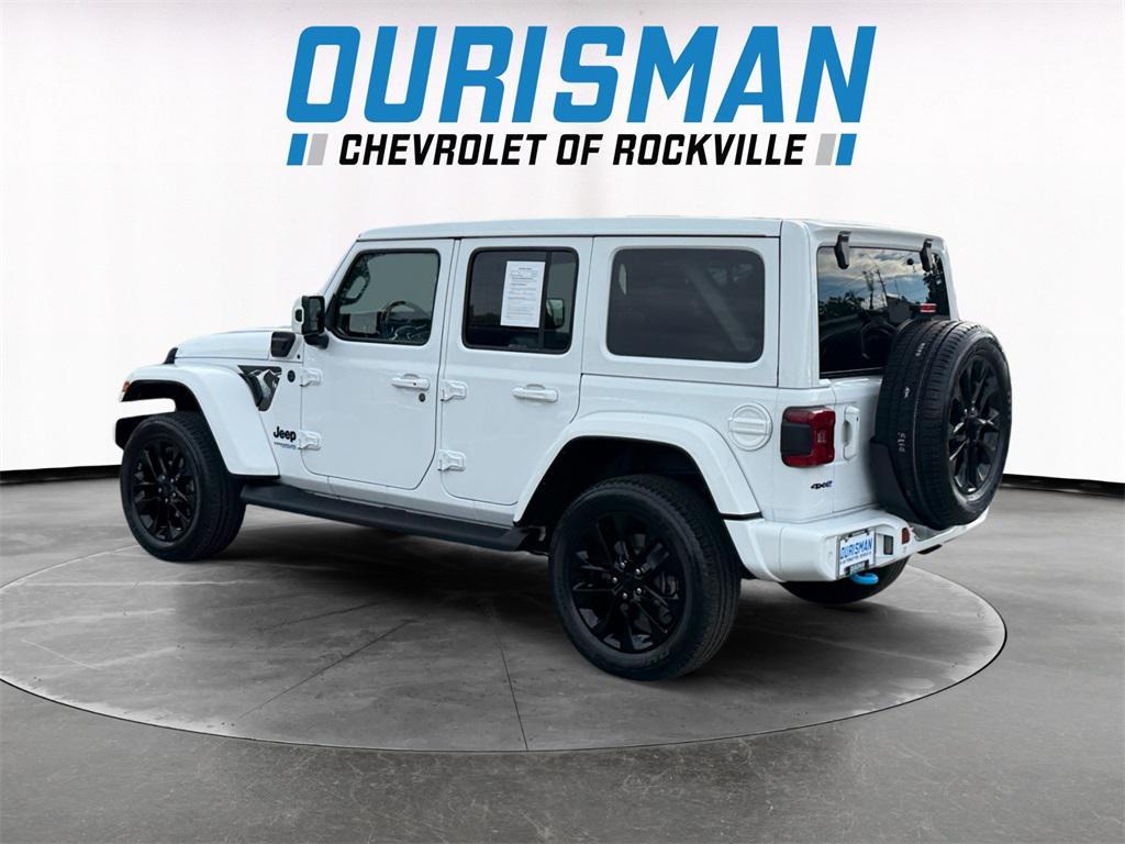 used 2021 Jeep Wrangler Unlimited 4xe car, priced at $34,000