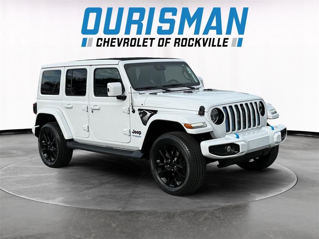 used 2021 Jeep Wrangler Unlimited 4xe car, priced at $34,000