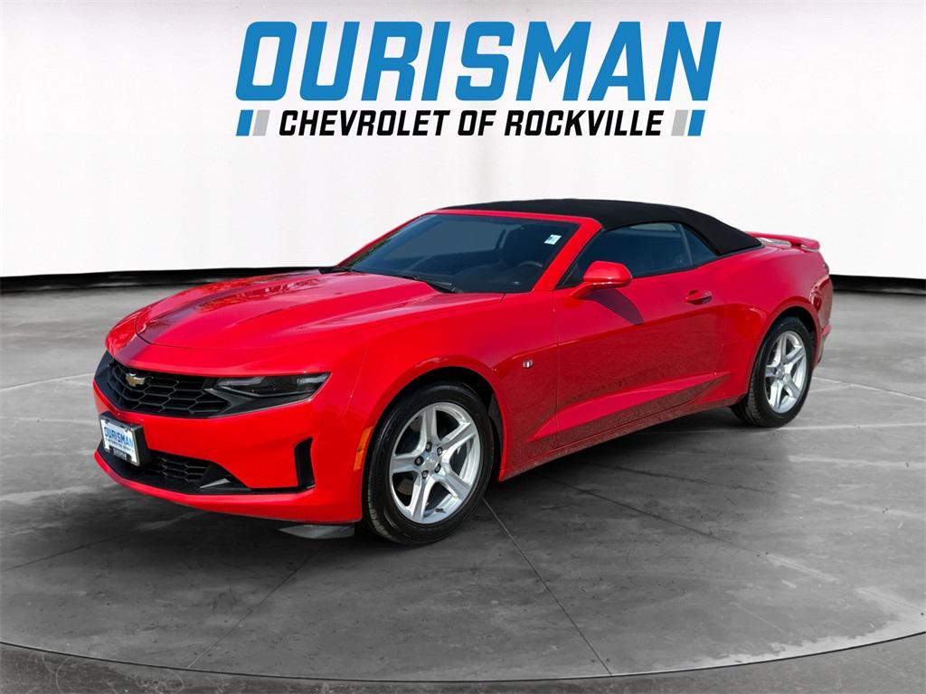 used 2021 Chevrolet Camaro car, priced at $27,500