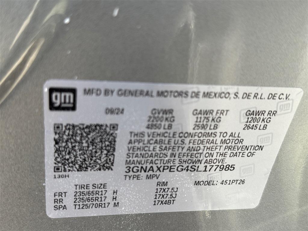 used 2025 Chevrolet Equinox car, priced at $27,500