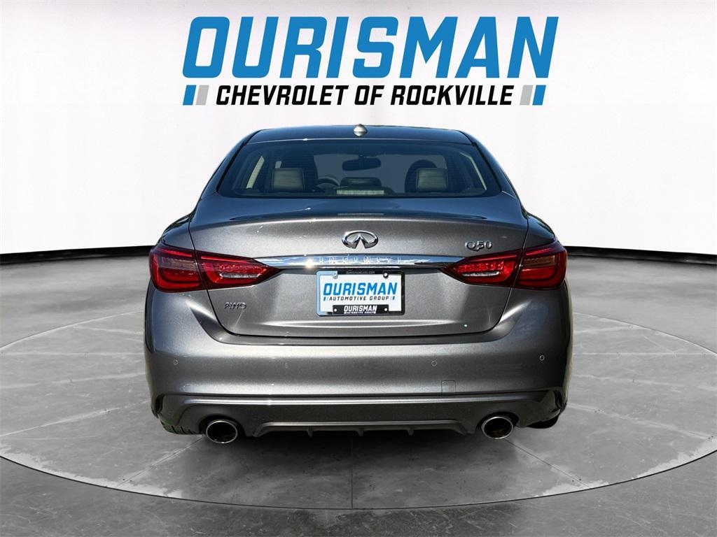 used 2021 INFINITI Q50 car, priced at $19,500