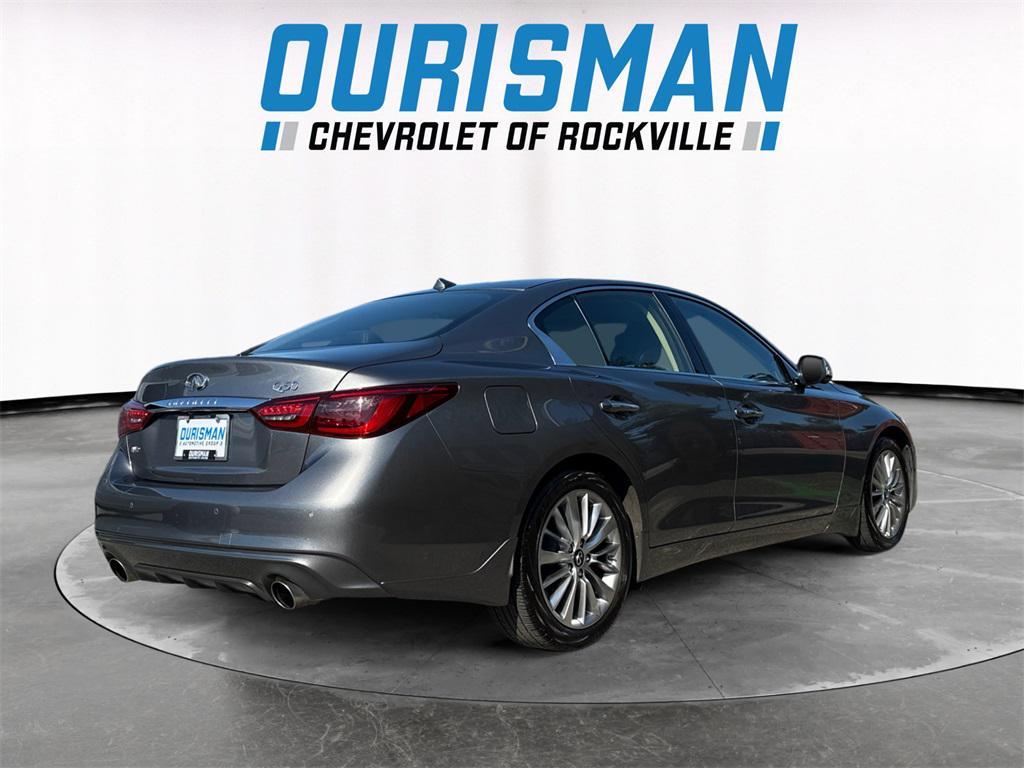 used 2021 INFINITI Q50 car, priced at $19,500