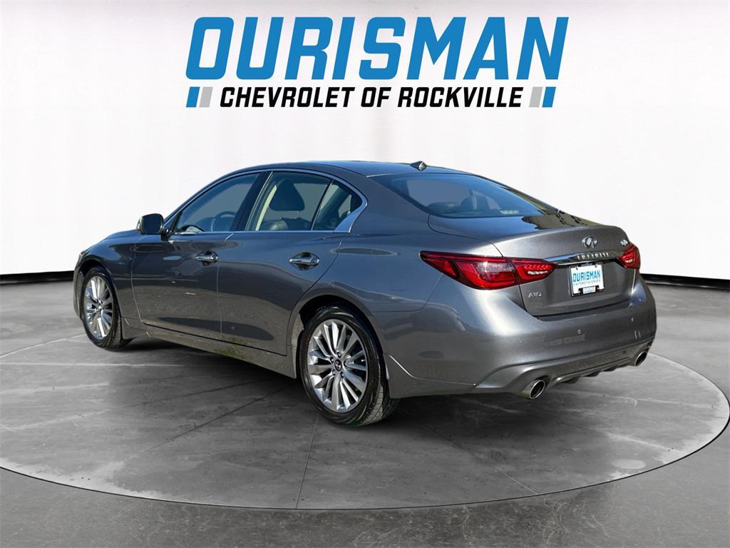 used 2021 INFINITI Q50 car, priced at $19,500