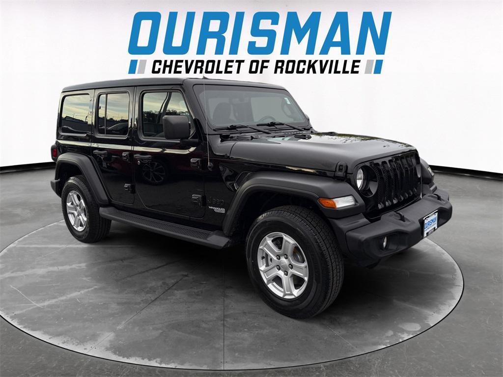 used 2021 Jeep Wrangler Unlimited car, priced at $26,000