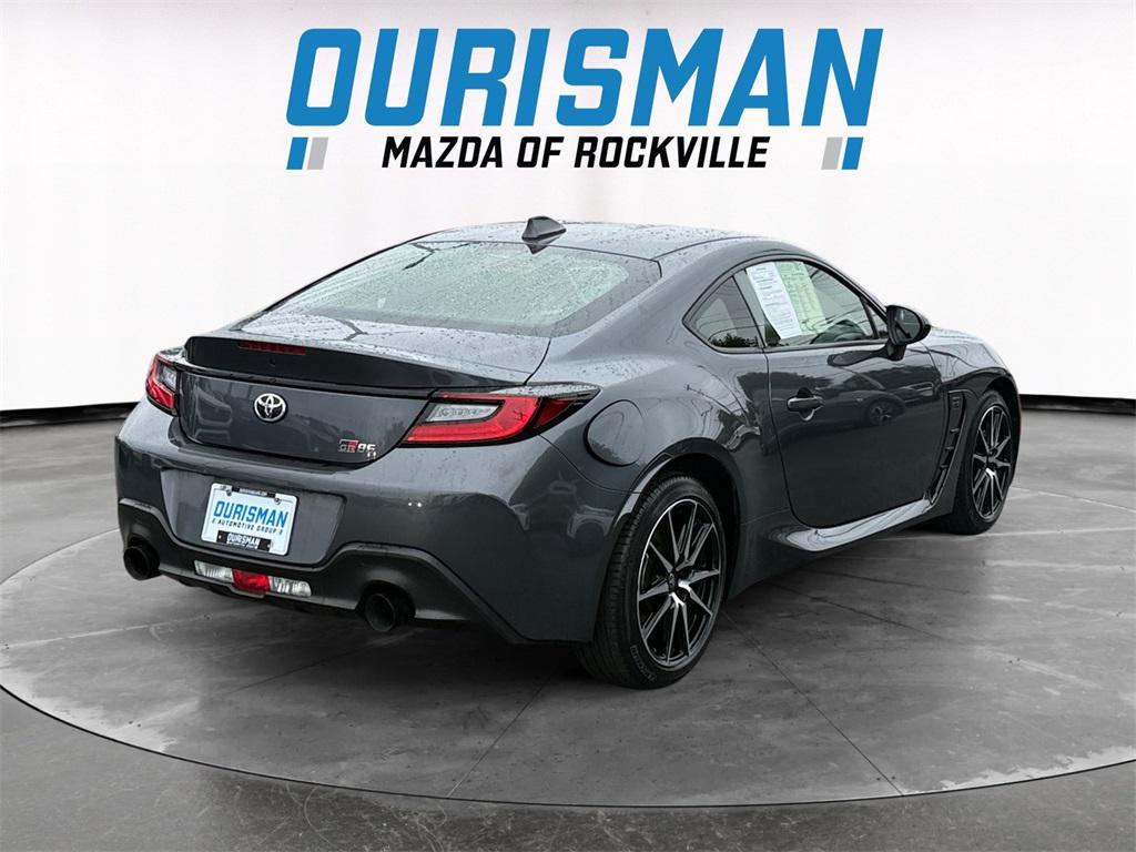 used 2022 Toyota GR86 car, priced at $25,000
