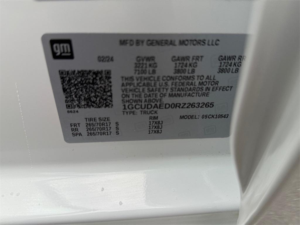 used 2024 Chevrolet Silverado 1500 car, priced at $37,500