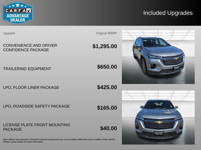 used 2023 Chevrolet Traverse car, priced at $29,406