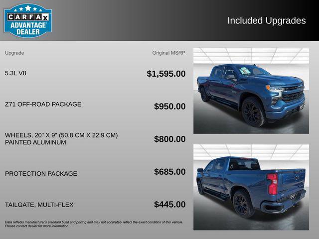 used 2024 Chevrolet Silverado 1500 car, priced at $46,406