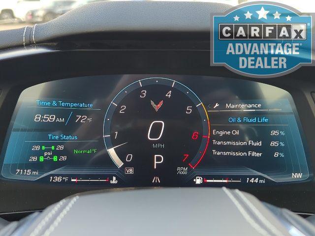 used 2025 Chevrolet Corvette car, priced at $71,906