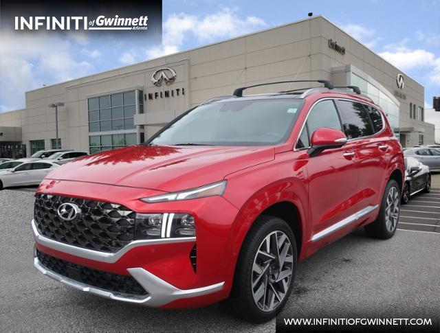 used 2021 Hyundai Santa Fe car, priced at $26,500