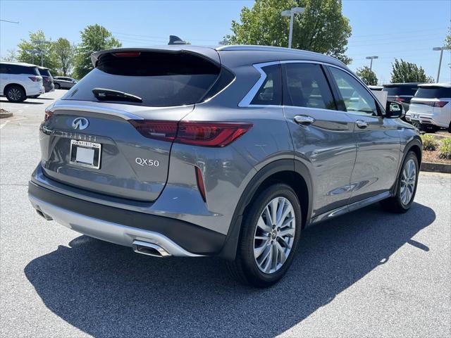 new 2025 INFINITI QX50 car, priced at $48,370