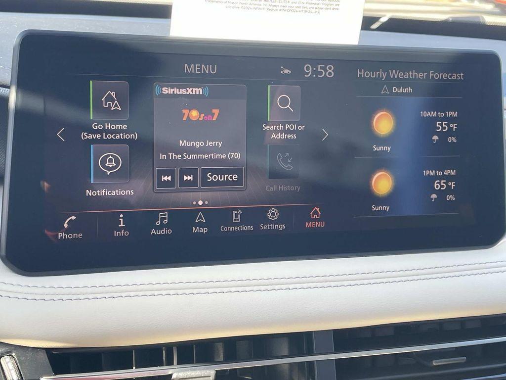 used 2025 INFINITI QX60 car, priced at $46,988