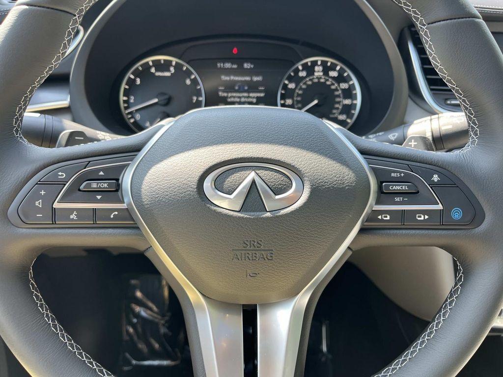new 2025 INFINITI QX50 car, priced at $49,545