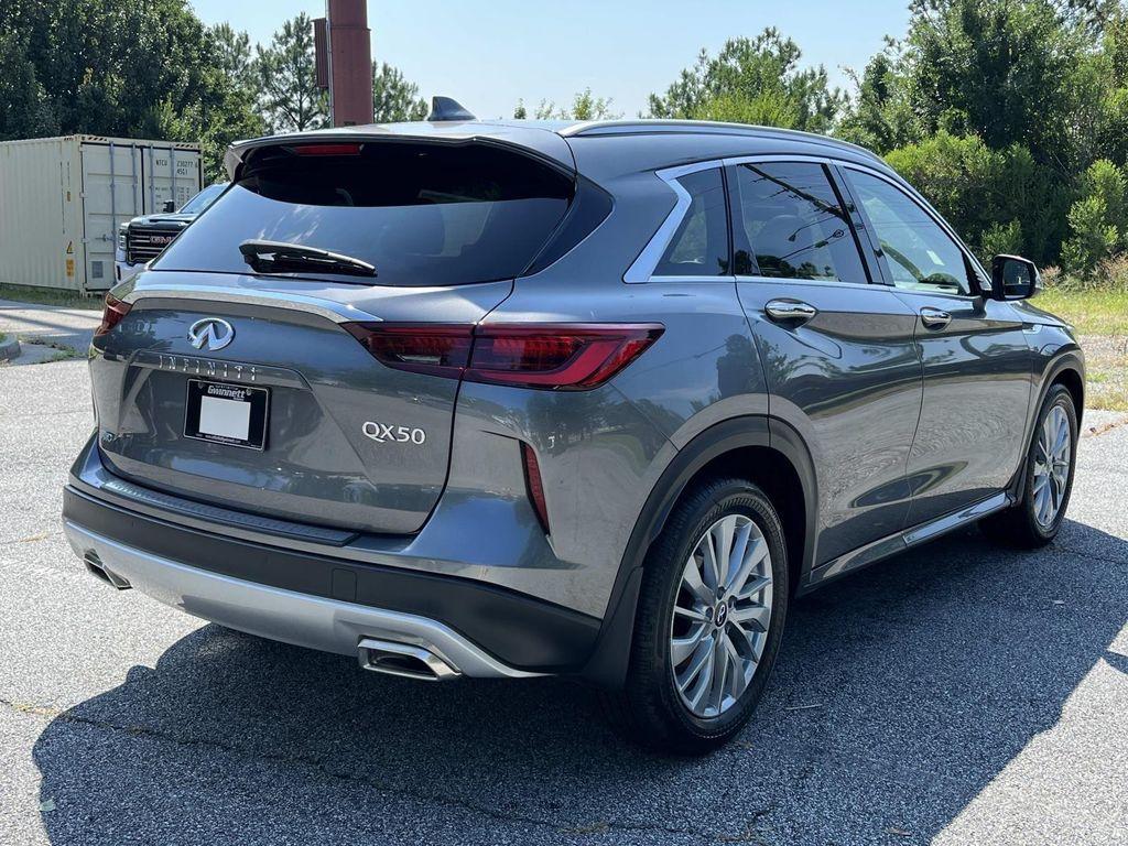new 2025 INFINITI QX50 car, priced at $49,545