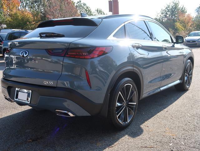 new 2025 INFINITI QX55 car, priced at $57,875