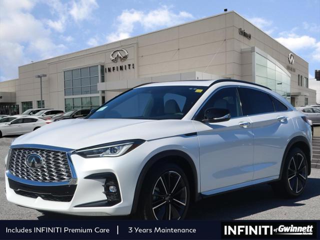 new 2025 INFINITI QX55 car, priced at $52,985