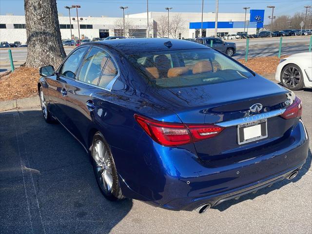 used 2024 INFINITI Q50 car, priced at $35,988