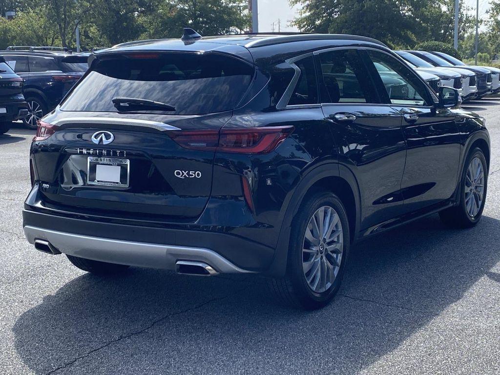 used 2025 INFINITI QX50 car, priced at $39,988