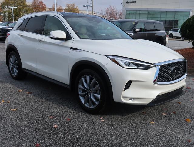 used 2021 INFINITI QX50 car, priced at $29,988