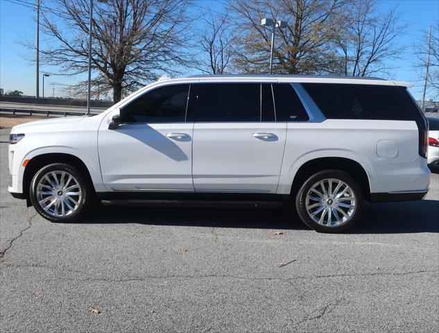 used 2021 Cadillac Escalade ESV car, priced at $55,750