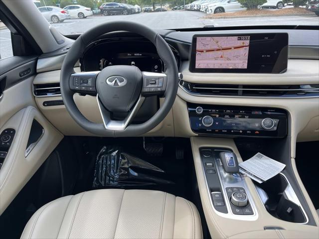 new 2025 INFINITI QX60 car, priced at $58,385