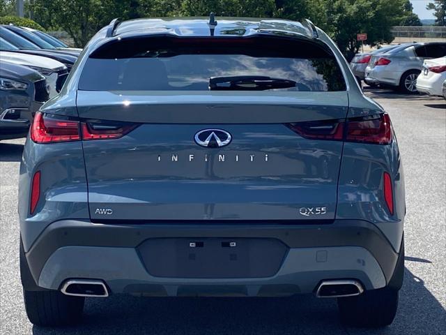 used 2022 INFINITI QX55 car, priced at $31,750