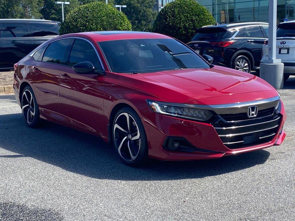 used 2021 Honda Accord car, priced at $27,500