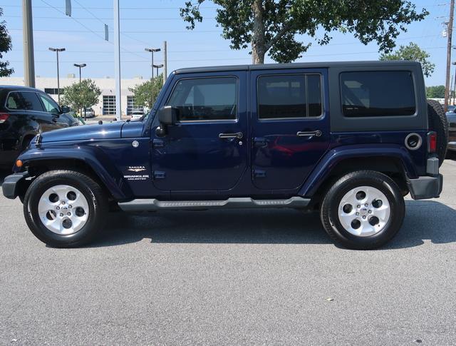 used 2013 Jeep Wrangler Unlimited car, priced at $14,988