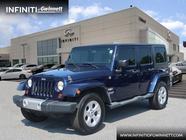 used 2013 Jeep Wrangler Unlimited car, priced at $14,988