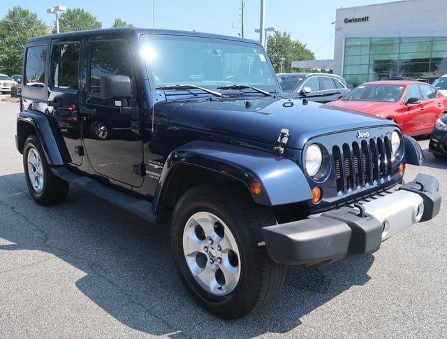 used 2013 Jeep Wrangler Unlimited car, priced at $14,988