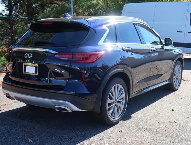 new 2025 INFINITI QX50 car, priced at $49,270