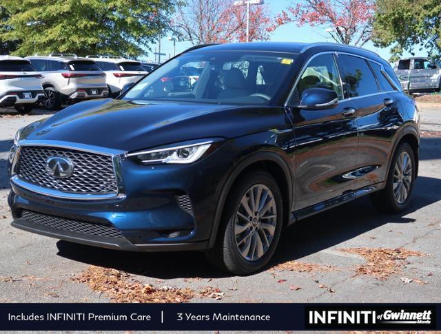 new 2025 INFINITI QX50 car, priced at $49,270