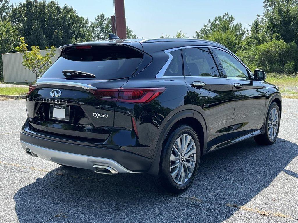 new 2025 INFINITI QX50 car, priced at $49,360