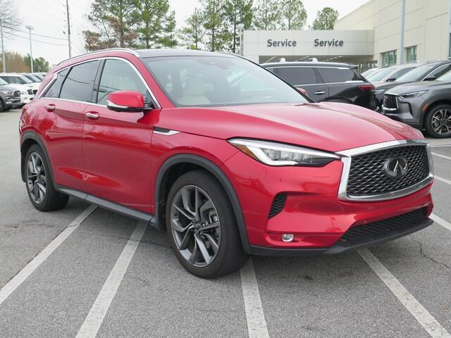 used 2021 INFINITI QX50 car, priced at $30,988