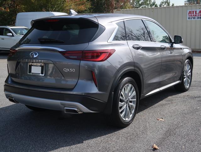 used 2024 INFINITI QX50 car, priced at $32,500