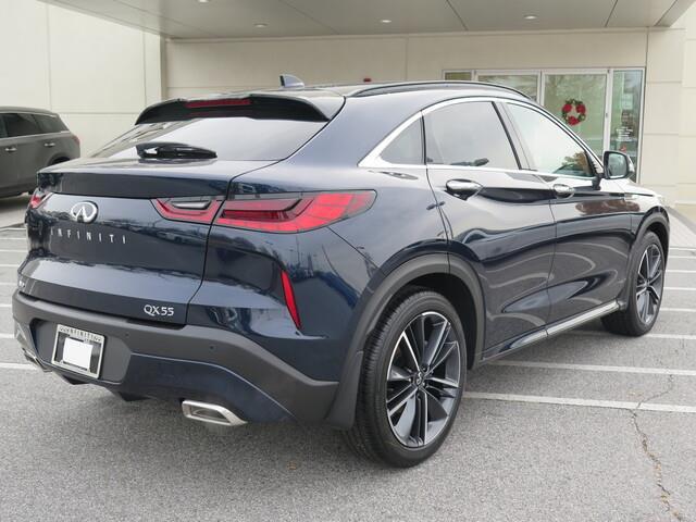 new 2025 INFINITI QX55 car, priced at $57,180