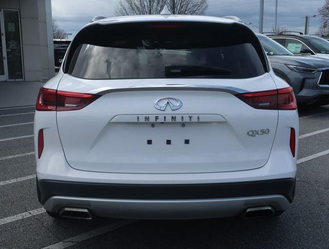 used 2021 INFINITI QX50 car, priced at $27,988