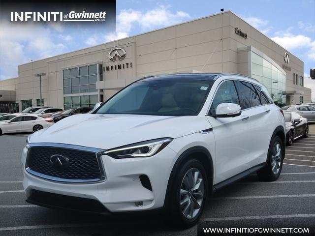 used 2021 INFINITI QX50 car, priced at $27,988