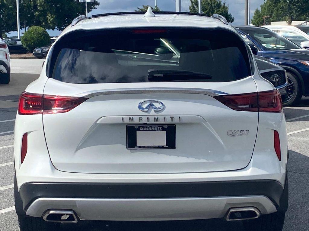 used 2024 INFINITI QX50 car, priced at $34,500