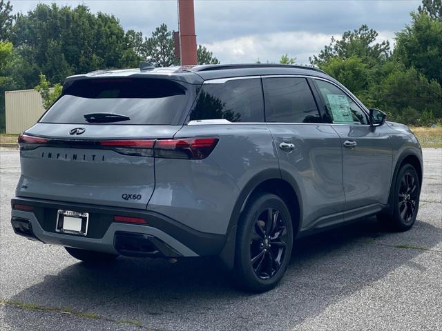 new 2025 INFINITI QX60 car, priced at $62,980